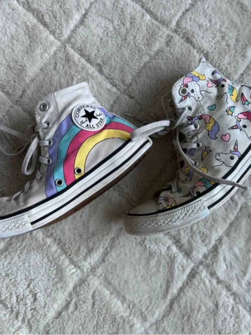 Converse Chuck Taylor All Star | Unicorn Lace Up Hi Top Shoes | Size 4